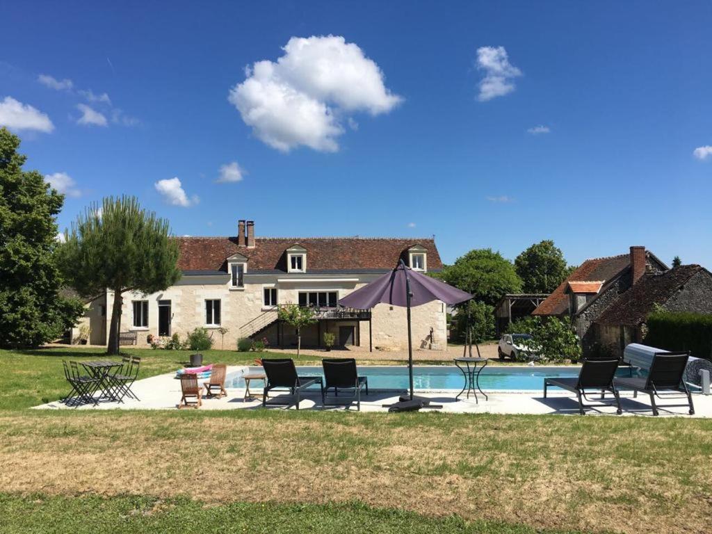 Le Pressoir De La Metairie Villa Francueil Exterior photo